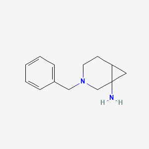 3-Benzyl-3-azabicyclo[4.1.0]heptan-1-amine