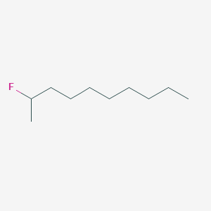 molecular formula C10H21F B13030712 2-Fluorodecane CAS No. 64154-06-9