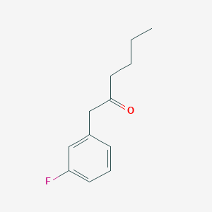 1-(3-Fluorophenyl)hexan-2-one