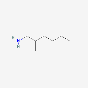 molecular formula C7H17N B13030755 2-Methylhexan-1-amine 