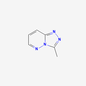 molecular formula C6H6N4 B13030839 3-Methyl-[1,2,4]triazolo[4,3-b]pyridazine 