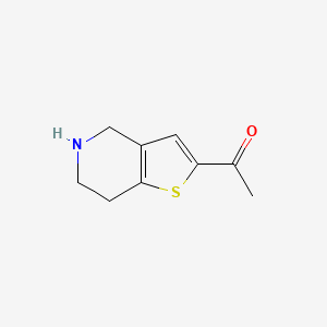 1-(4,5,6,7-Tetrahydrothieno[3,2-c]pyridin-2-yl)ethanone