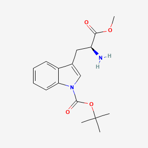 Tert-butyl 3-[(2S)-2-amino-3-methoxy-3-oxopropyl]indole-1-carboxylate