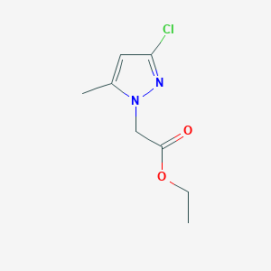 (3-Chloro-5-methyl-pyrazol-1-yl)-acetic acid ethyl ester