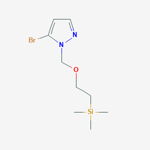 5-Bromo-1-((2-(trimethylsilyl)ethoxy)methyl)-1H-pyrazole