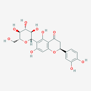 molecular formula C21H22O11 B13030976 Eriodictyol-6-glucoside 