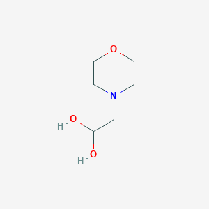 2-(Morpholin-4-yl)ethane-1,1-diol