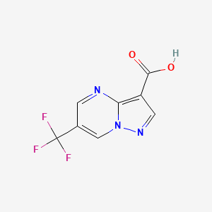 6-(Trifluoromethyl)pyrazolo[1,5-a]pyrimidine-3-carboxylic acid