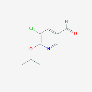 5-Chloro-6-isopropoxynicotinaldehyde