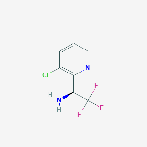 (S)-1-(3-Chloropyridin-2-YL)-2,2,2-trifluoroethan-1-amine