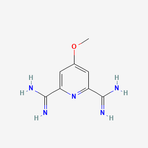 4-Methoxypyridine-2,6-bis(carboximidamide)