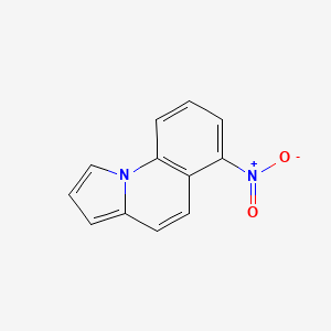 molecular formula C12H8N2O2 B1303109 6-硝基吡咯并[1,2-a]喹啉 CAS No. 52414-58-1
