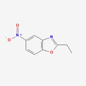 molecular formula C9H8N2O3 B1303110 2-乙基-5-硝基-1,3-苯并噁唑 CAS No. 204771-74-4