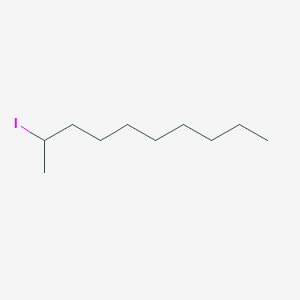 molecular formula C10H21I B13031112 2-Iododecane CAS No. 64154-08-1