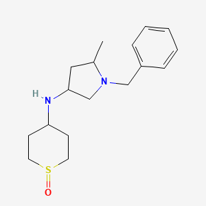 4-((1-Benzyl-5-methylpyrrolidin-3-yl)amino)tetrahydro-2H-thiopyran 1-oxide