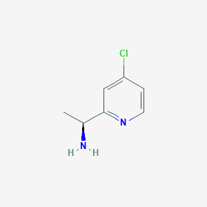 (1S)-1-(4-Chloro(2-pyridyl))ethylamine