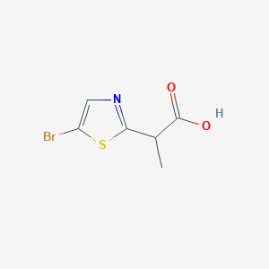 2-(5-Bromothiazol-2-yl)propanoicacid