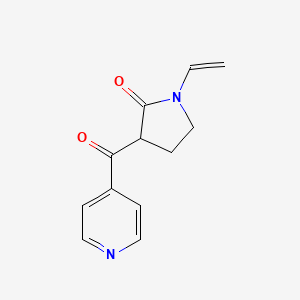 3-Isonicotinoyl-1-vinylpyrrolidin-2-one