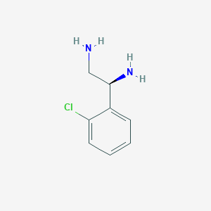 (1S)-1-(2-Chlorophenyl)ethane-1,2-diamine