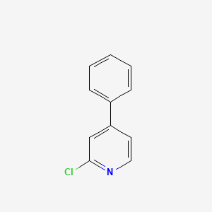 molecular formula C11H8ClN B1303126 2-氯-4-苯基吡啶 CAS No. 42260-39-9