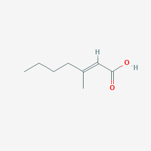 3-Methyl-2E-heptenoic acid