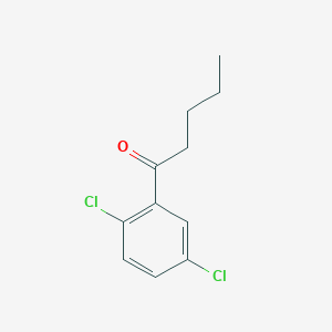 1-(2,5-Dichlorophenyl)pentan-1-one