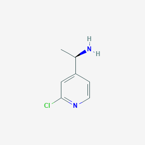 (R)-1-(2-Chloropyridin-4-YL)ethan-1-amine