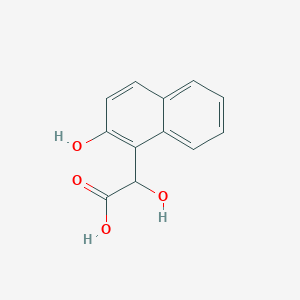 molecular formula C12H10O4 B1303147 2-羟基-2-(2-羟基萘-1-基)乙酸 CAS No. 624722-10-7