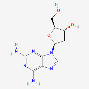 (2S,3R,5S)-5-(2,6-Diamino-9H-purin-9-yl)-2-(hydroxymethyl)tetrahydrofuran-3-ol