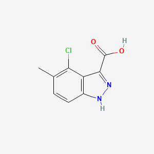 4-Chloro-5-methyl-1H-indazole-3-carboxylicacid