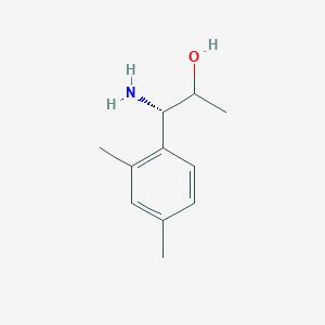 (1S)-1-Amino-1-(2,4-dimethylphenyl)propan-2-OL