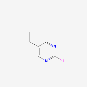 molecular formula C6H7IN2 B13031620 5-Ethyl-2-iodopyrimidine 