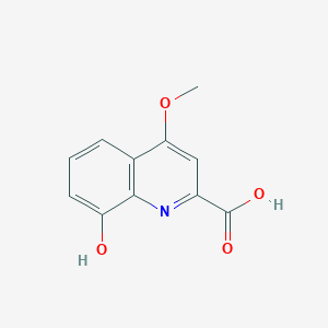 8-Hydroxy-4-methoxyquinoline-2-carboxylic acid