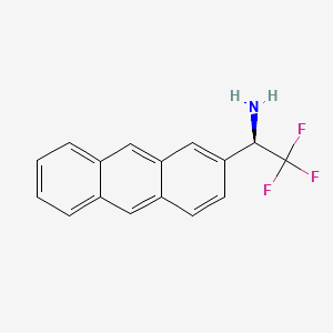 (1R)-1-(2-Anthryl)-2,2,2-trifluoroethylamine