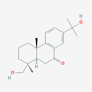 molecular formula C20H28O3 B13031786 MajusaninC 