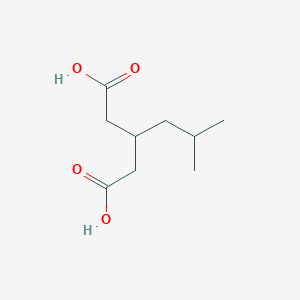 molecular formula C9H16O4 B130318 3-异丁基戊二酸 CAS No. 75143-89-4