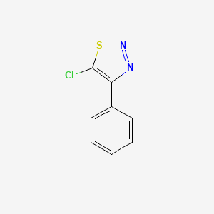 B1303180 5-Chloro-4-phenyl-1,2,3-thiadiazole CAS No. 53646-00-7