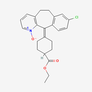 molecular formula C23H24ClNO3 B13031829 LoratadineN-Oxide 