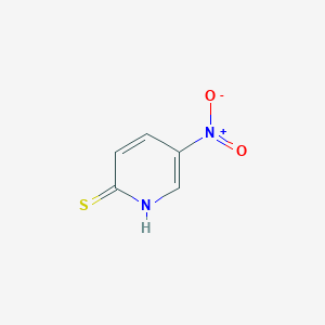 molecular formula C5H4N2O2S B1303185 2-Mercapto-5-nitropyridine CAS No. 2127-09-5