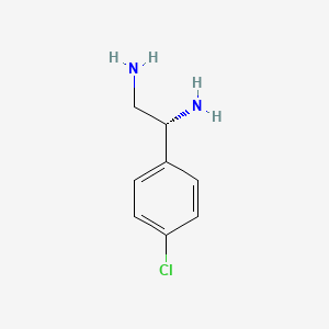 (1R)-1-(4-Chlorophenyl)ethane-1,2-diamine