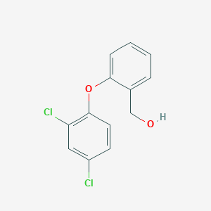 molecular formula C13H10Cl2O2 B1303189 [2-(2,4-二氯苯氧基)苯基]甲醇 CAS No. 361212-70-6