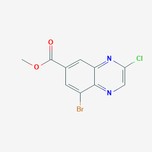 Methyl 8-bromo-3-chloroquinoxaline-6-carboxylate