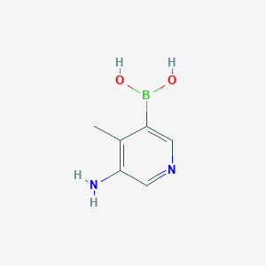 (5-Amino-4-methylpyridin-3-yl)boronic acid