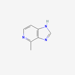 molecular formula C7H7N3 B13031975 4-Methyl-1H-imidazo[4,5-c]pyridine CAS No. 27582-18-9