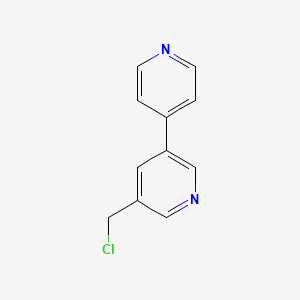 5-(Chloromethyl)-3,4'-bipyridine