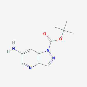 tert-Butyl 6-amino-1H-pyrazolo[4,3-b]pyridine-1-carboxylate