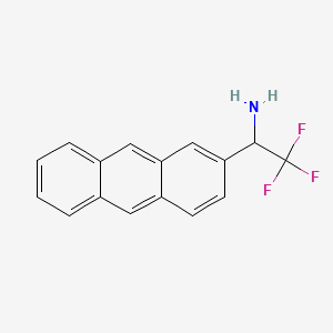 1-(2-Anthryl)-2,2,2-trifluoroethylamine