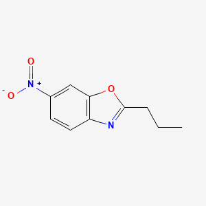 molecular formula C10H10N2O3 B1303206 6-硝基-2-丙基-1,3-苯并噁唑 CAS No. 885949-60-0