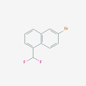 6-Bromo-1-(difluoromethyl)naphthalene