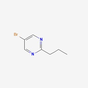 molecular formula C7H9BrN2 B13032268 5-bromo-2-propylPyrimidine 